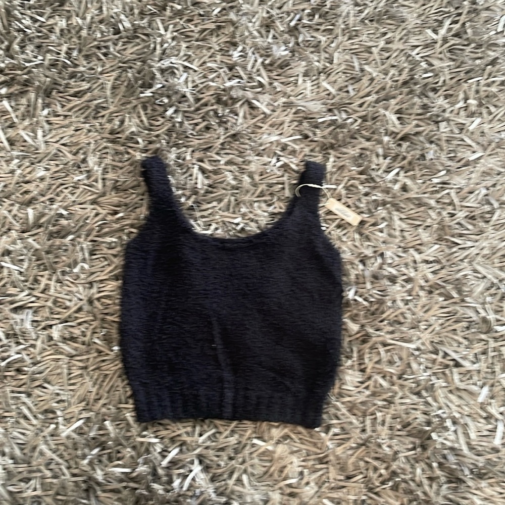 Skims Crop pajama top